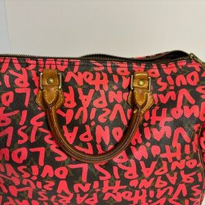 Louis Vuitton Graffiti Speedy 30